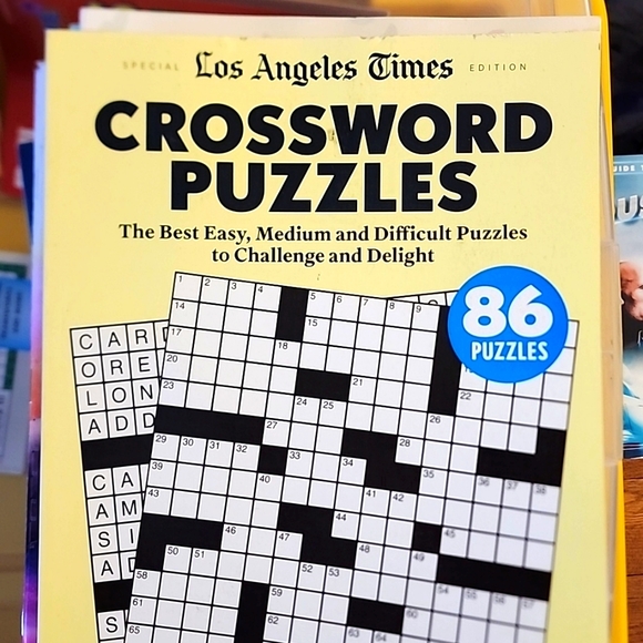 Other Los Angeles Times Crossword Puzzle Book Poshmark